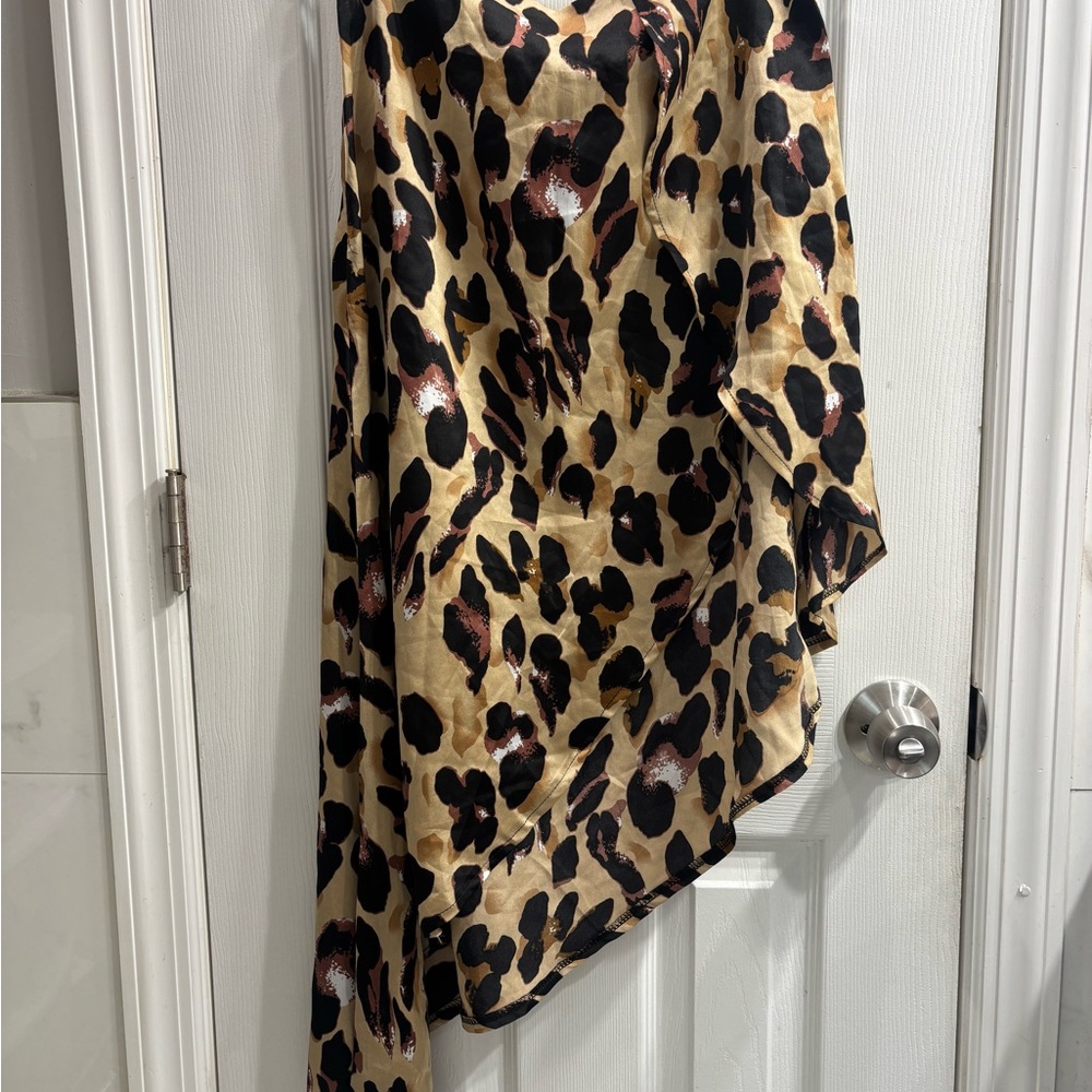 Leopard Print Scarf